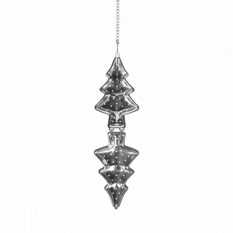  Thee ei - RVS - Kerstboom