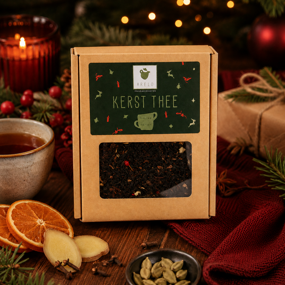 Kerstthee doosje sfeer