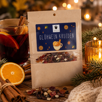 Gl&uuml;hwein zakje sfeer