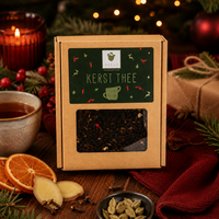 Kerstthee doosje sfeer