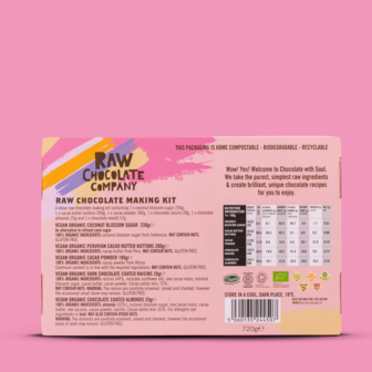 Raw Chocolate Making kit Vegan Biologisch