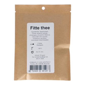 Fitte Thee &ndash; Frisse Kruidenthee met citroen