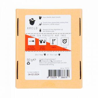 Utrechtse Thee &ndash; Groene en Zwarte Thee met citrus en vanille