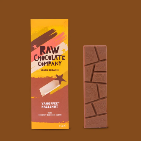 Vanoffee hazelnut vegan chocolade