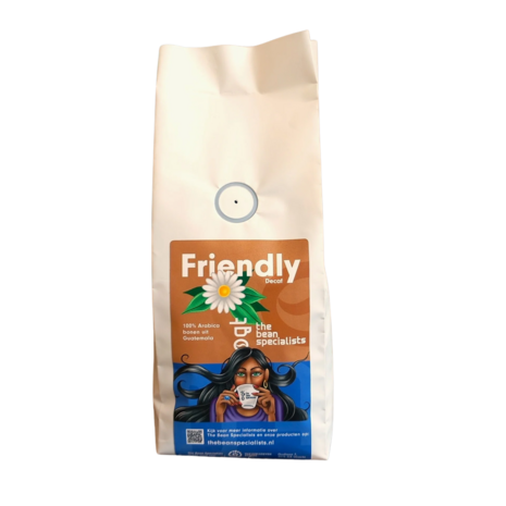 The Bean Specialist - Friendly - Koffiebonen - Cafeïnevrij - 250 gram