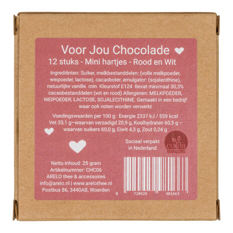 achterkant voor jou chocolade