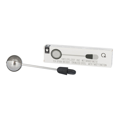 Draaibaar theezeefje met verpakking