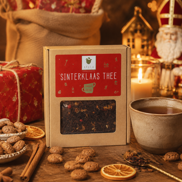 Sinterklaas thee doosje sfeer