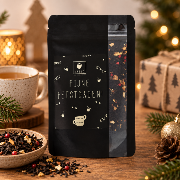 Fijne feestdagen thee - 65 gram 