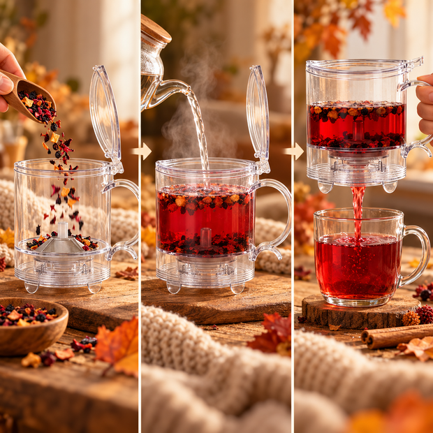 Handy brew tea maker sfeer