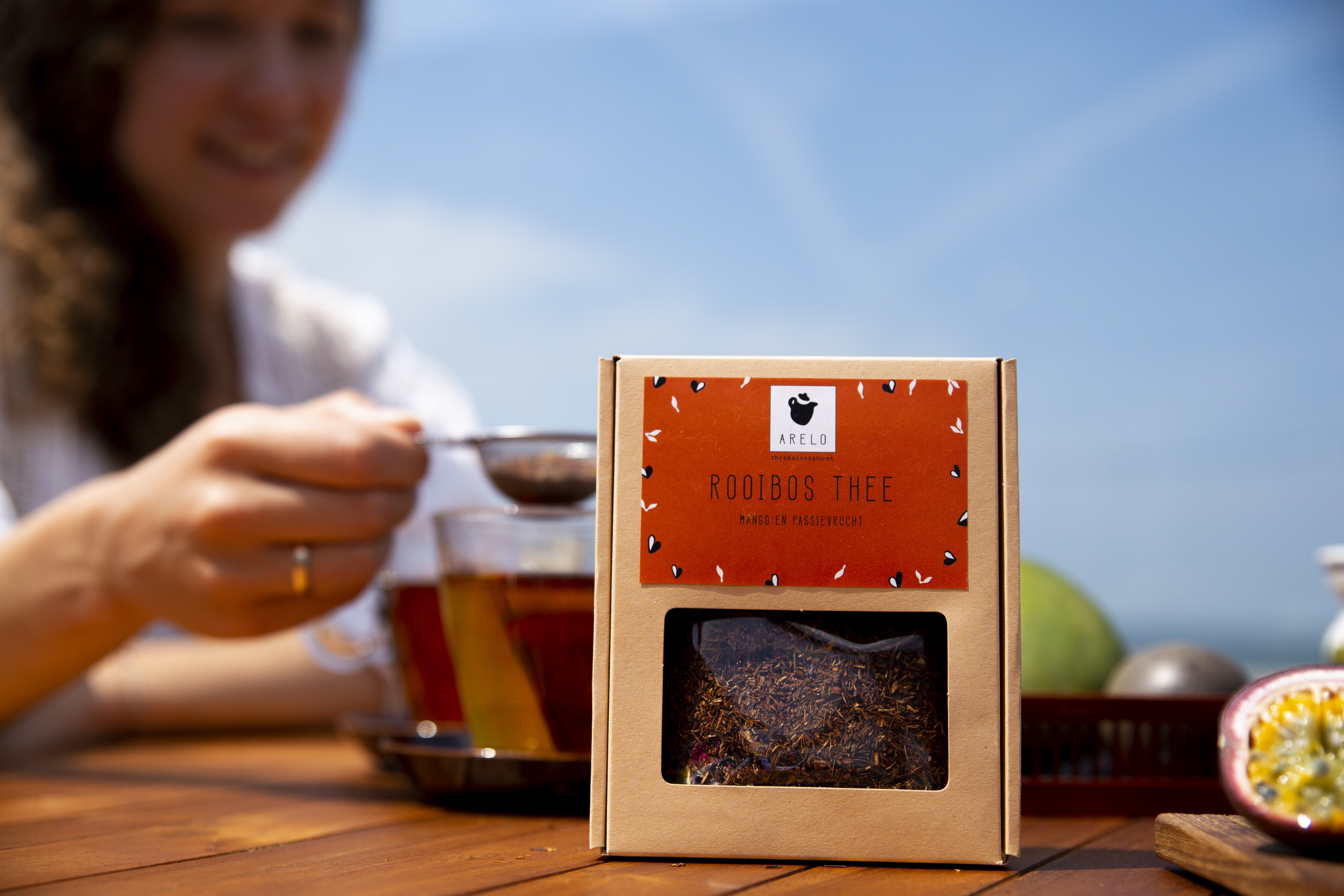 Rooibos thee met mango en passievrucht